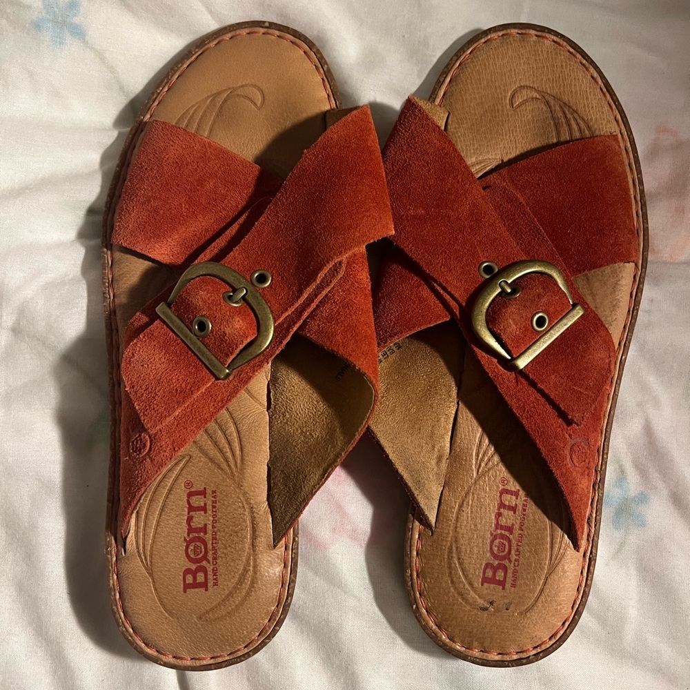 Born Scarlet Suede Footwear